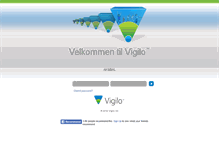 Tablet Screenshot of aksdal-bhg.vigilo.no